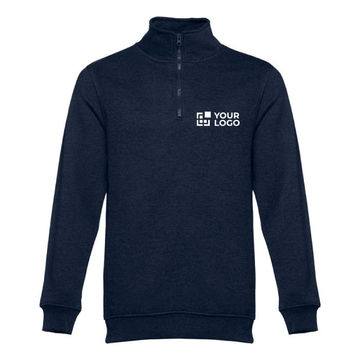 Sudaderas promocionales cierre 1/4 320 g/m2 vista principal