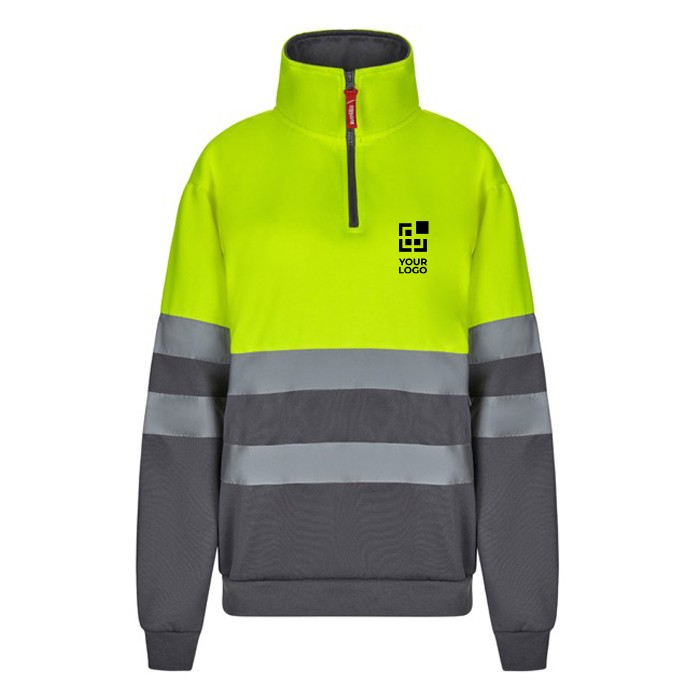 Jersey polar extra grande de poliéster con cuello alto 300 g/m2 vista principal