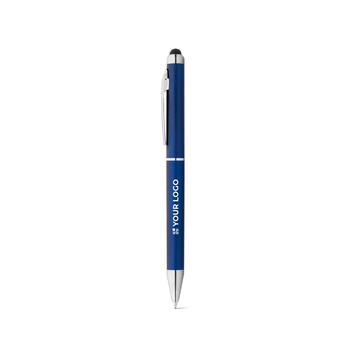 Bonito bolígrafo de plástico para empresas vista principal Bonito bolígrafo de plástico para empresas vista principal