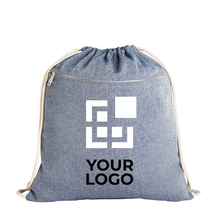Bolso mochila personalizado 140 g/m2 vista principal Bolso mochila personalizado 140 g/m2 vista principal