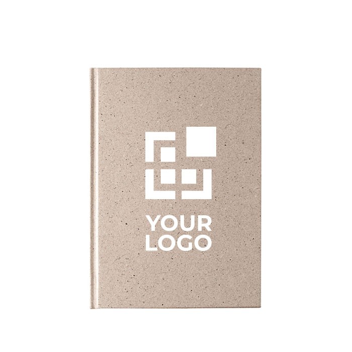 Cuaderno de tapa dura ecológico vista principal