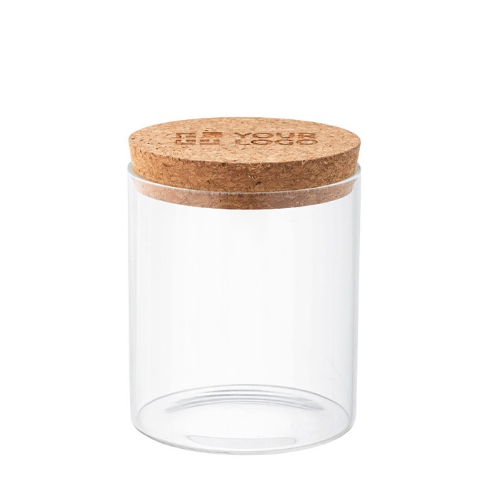 Tarro de cristal para comida vista principal