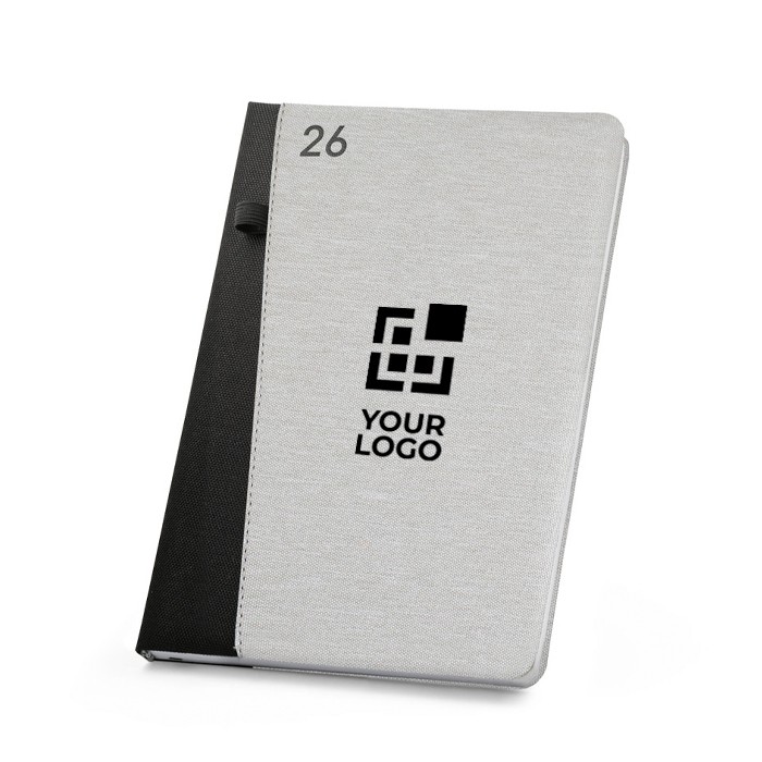 Agenda B5 reciclada en dos colores