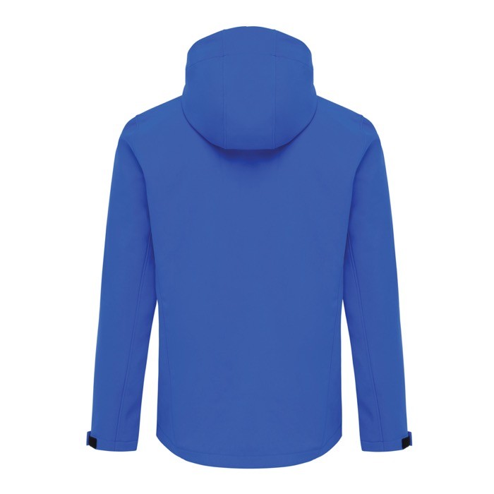 Chaqueta softshell de hombre casual fit 300 g/m2 Iqoniq color azul real segunda vista Chaqueta softshell de hombre casual fit 300 g/m2 Iqoniq color azul real segunda vista