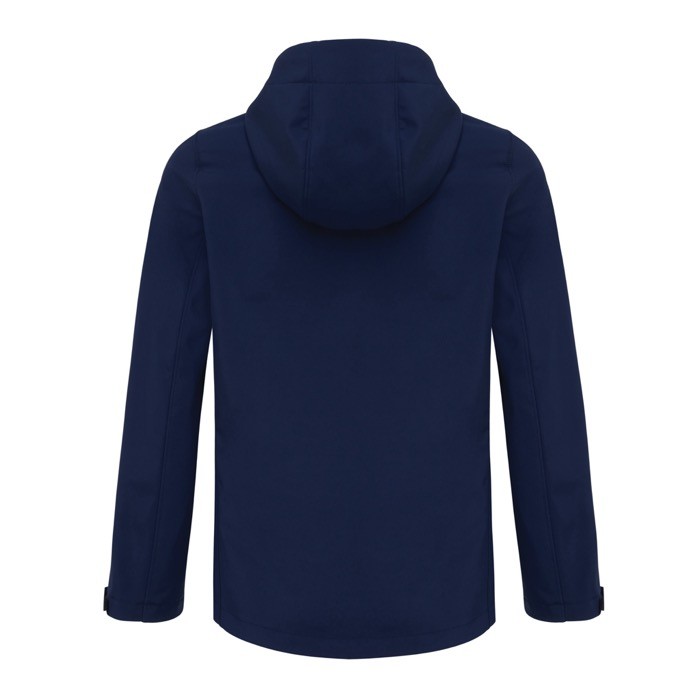 Chaqueta softshell de mujer casual fit 300 g/m2 Iqoniq color azul marino segunda vista