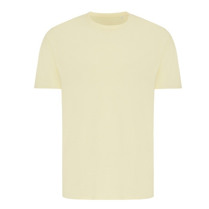 Camiseta unisex en 100% algodón regular fit 180 g/m2 color amarillo claro Camiseta unisex en 100% algodón regular fit 180 g/m2 color amarillo claro