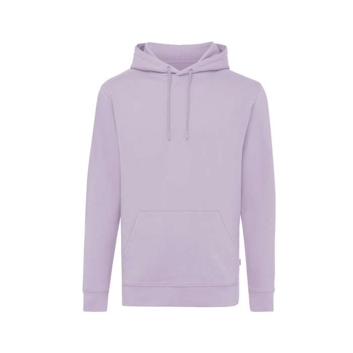 Sudadera de algodón reciclado y orgánico 340 g/m2 Iqoniq Jasper color lila