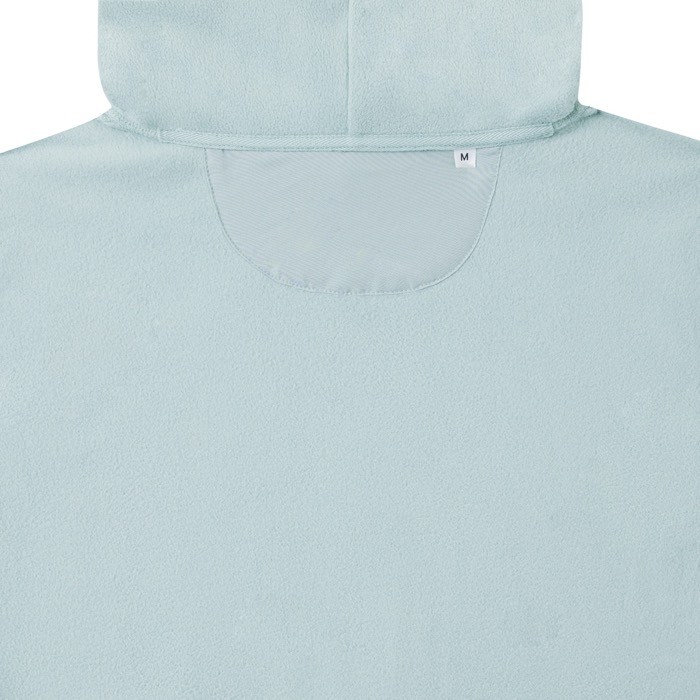 Sudadera unisex de poliéster reciclado casual fit 240 g/m2 Iqoniq color verde oliva tercera vista