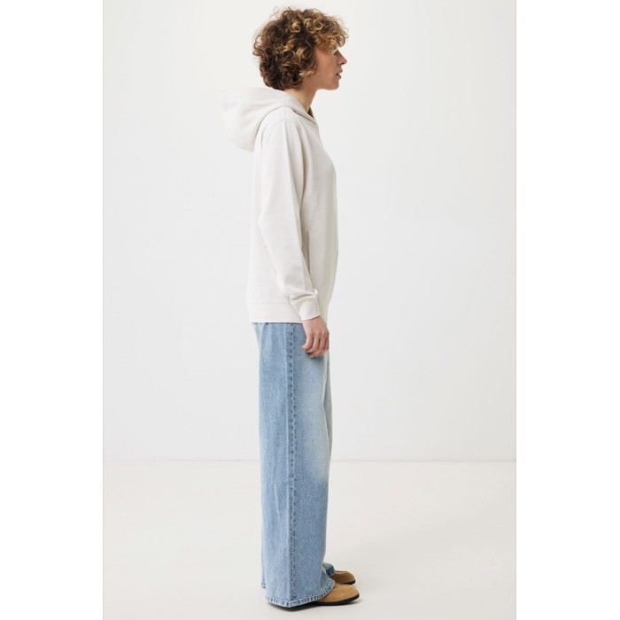 Sudadera unisex con capucha de algodón reciclado 280 g/m2 Iqoniq color blanco roto Sudadera unisex con capucha de algodón reciclado 280 g/m2 Iqoniq color blanco roto
