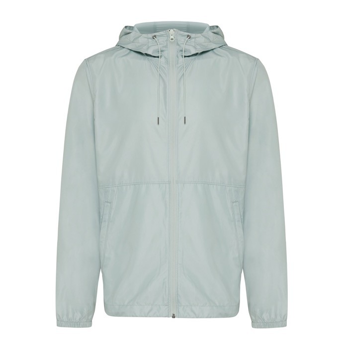 Chaqueta de poliéster reciclado casual fit 70 g/m2 Iqoniq color verde oliva