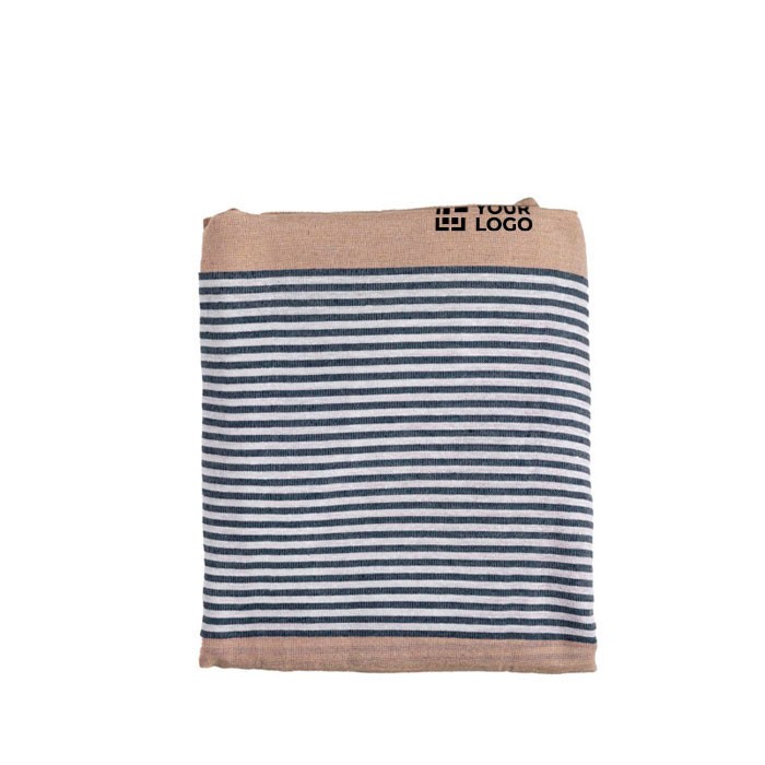 Toalla de playa promocional de algodón de 100x180cm ligera 220 g/m2 vista principal