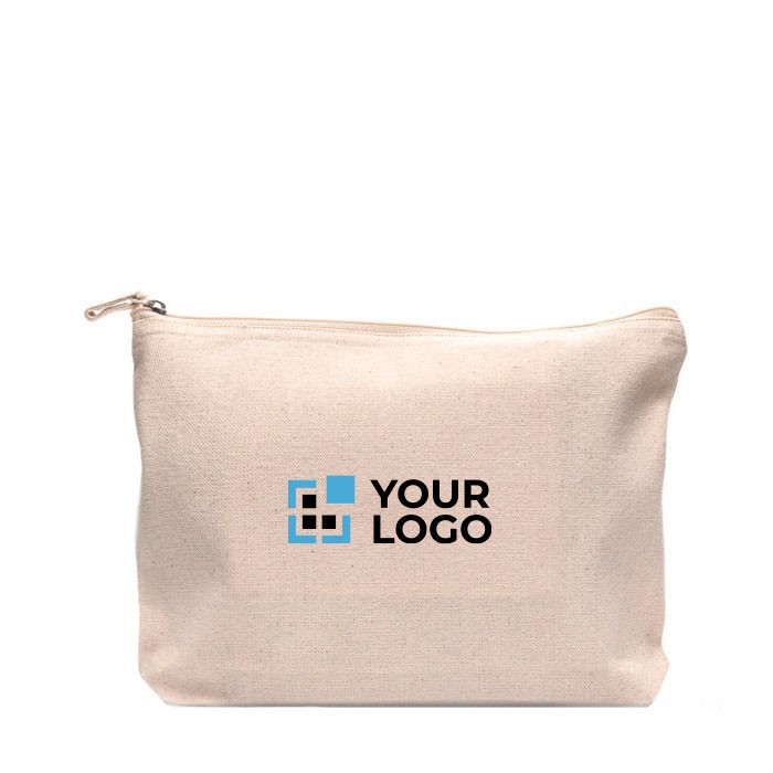 Bolsito de algodón con gran espacio y bolsillo interior 310 g/m2 vista principal Bolsito de algodón con gran espacio y bolsillo interior 310 g/m2 vista principal