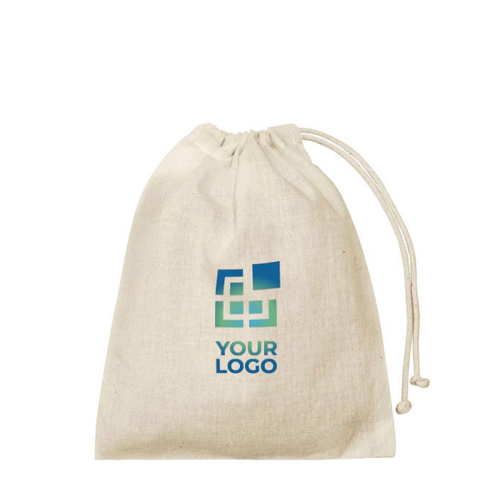 Bolsa de algodón de amplio tamaño para el día a día 110 g/m2 vista principal Bolsa de algodón de amplio tamaño para el día a día 110 g/m2 vista principal