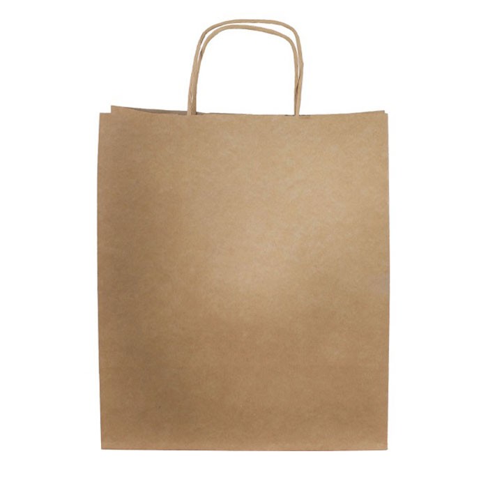 Bolsa de kraft con fuelle en el lateral resistente de 90 g/m2 vista principal