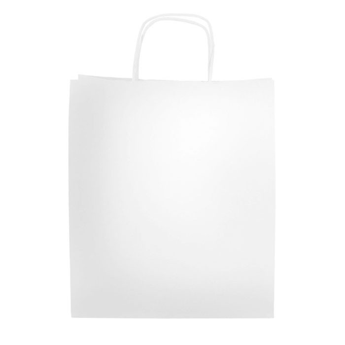 Bolsa para regalos ecológica de papel kraft con asas 90 g/m2 vista principal