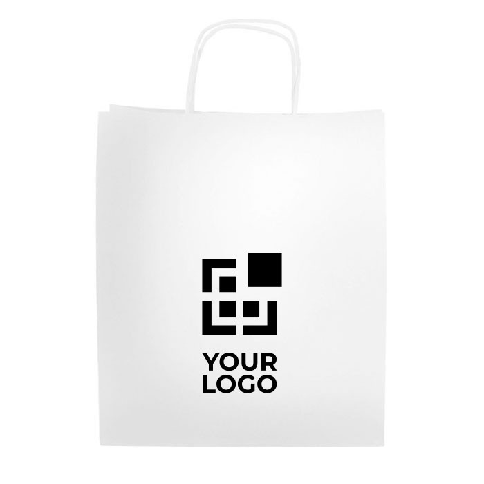 Bolsa para regalos ecológica de papel kraft con asas 90 g/m2 vista principal