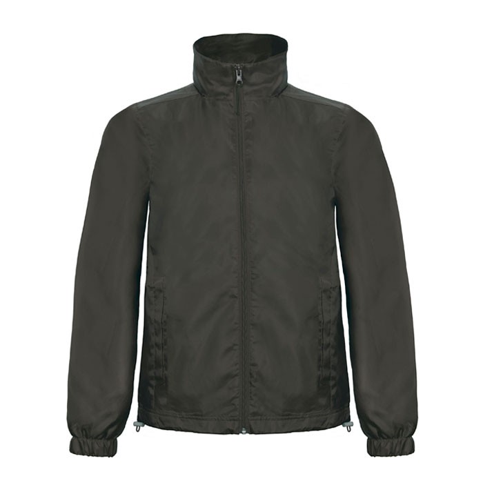 Chaqueta de poliéster para hombre cortaviento e impermeable B&C vista principal Chaqueta de poliéster para hombre cortaviento e impermeable B&C vista principal