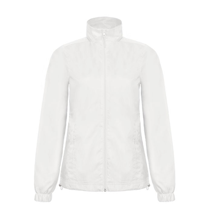 Chaqueta de poliéster para mujer impermeable y cortaviento B&C vista principal Chaqueta de poliéster para mujer impermeable y cortaviento B&C vista principal