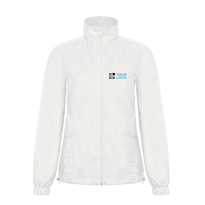 Chaqueta de poliéster para mujer impermeable y cortaviento B&C vista principal Chaqueta de poliéster para mujer impermeable y cortaviento B&C vista principal