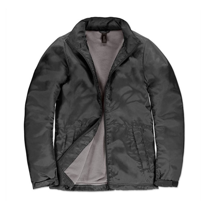 Chaqueta de poliéster para mujer impermeable y cortaviento B&C vista principal