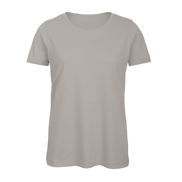 Camiseta de algodón orgánico para mujer manga corta 140 g/m2 B&C vista principal Camiseta de algodón orgánico para mujer manga corta 140 g/m2 B&C vista principal