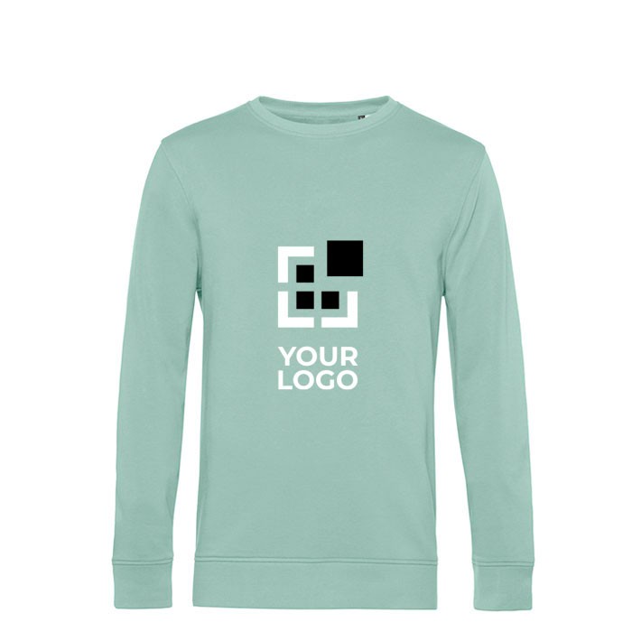 Sudadera de cuello redondo de algodón orgánico 280 g/m2 B&C vista principal