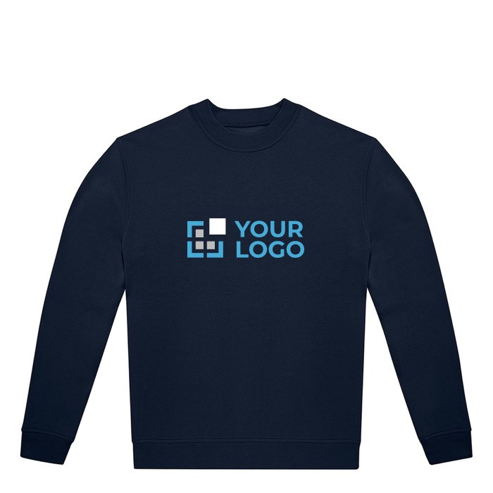 Sudadera unisex de materiales eco con corte casual 280 g/m2 B&C vista de impresión Sudadera unisex de materiales eco con corte casual 280 g/m2 B&C vista de impresión