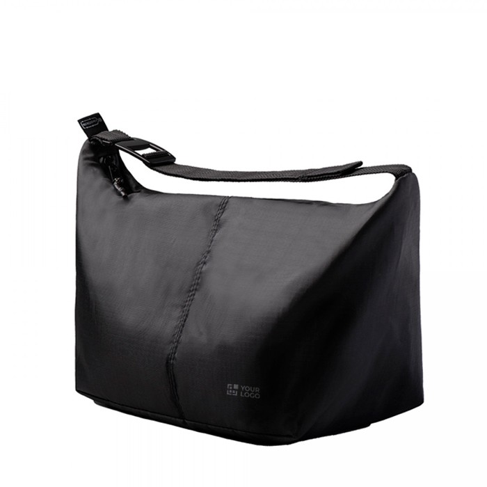 Bolsa térmica hecha de plástico oceánico con abrebotellas 52 g/m2 vista de impresión Bolsa térmica hecha de plástico oceánico con abrebotellas 52 g/m2 vista de impresión