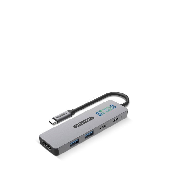 Hub USB-A y USB C para carga rápida o transferencia de datos vista principal