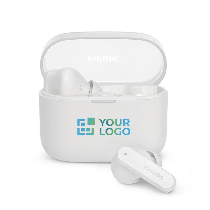 Auriculares inalámbricos de botón de larga duración marca Phillips vista principal