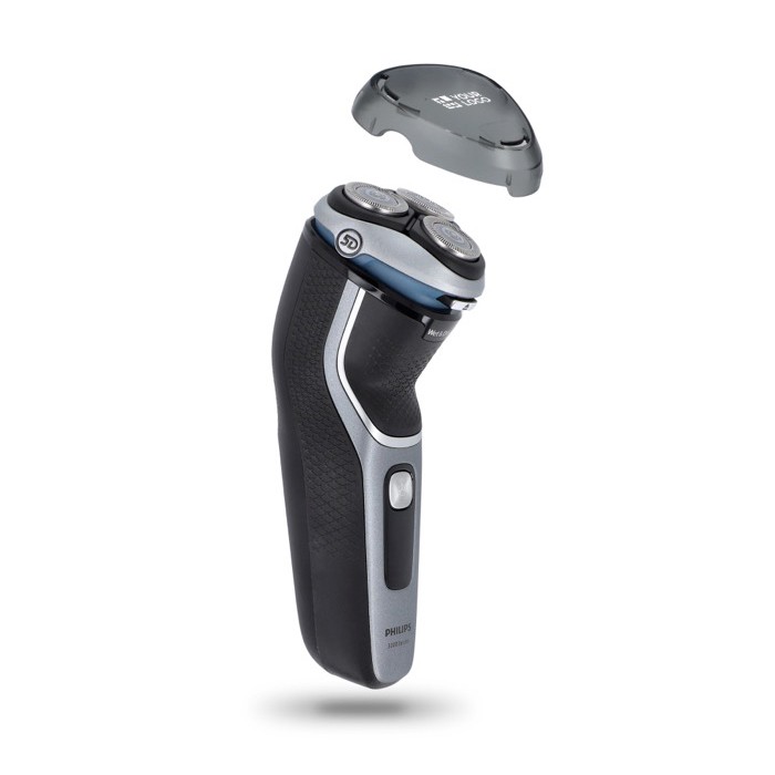 Afeitadora eléctrica para cabeza y cara marca Phillips vista principal Afeitadora eléctrica para cabeza y cara marca Phillips vista principal