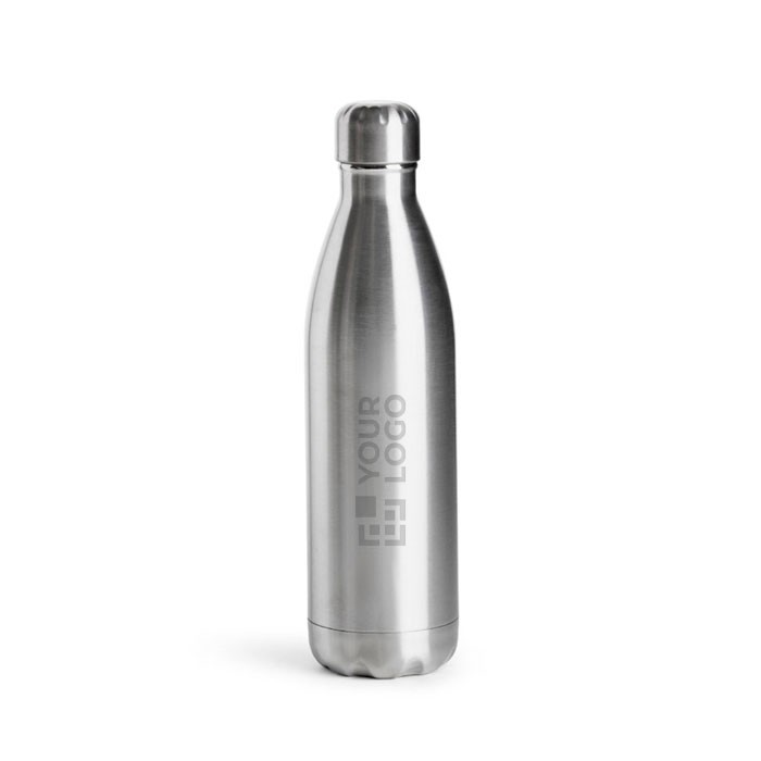 Botella de acero de doble pared con alta capacidad térmica 750ml vista principal Botella de acero de doble pared con alta capacidad térmica 750ml vista principal