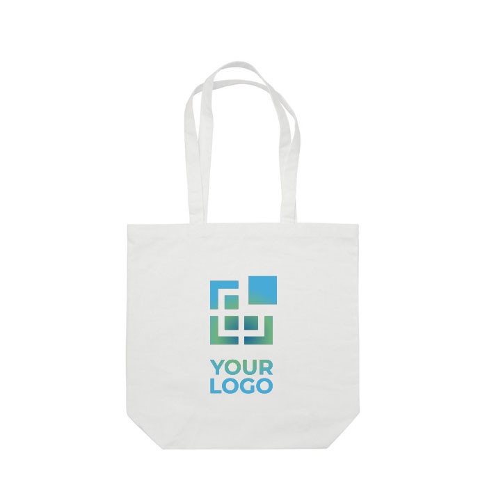 Bolsa de algodón canvas de asas largas en varios colores 250 g/m2 vista principal Bolsa de algodón canvas de asas largas en varios colores 250 g/m2 vista principal