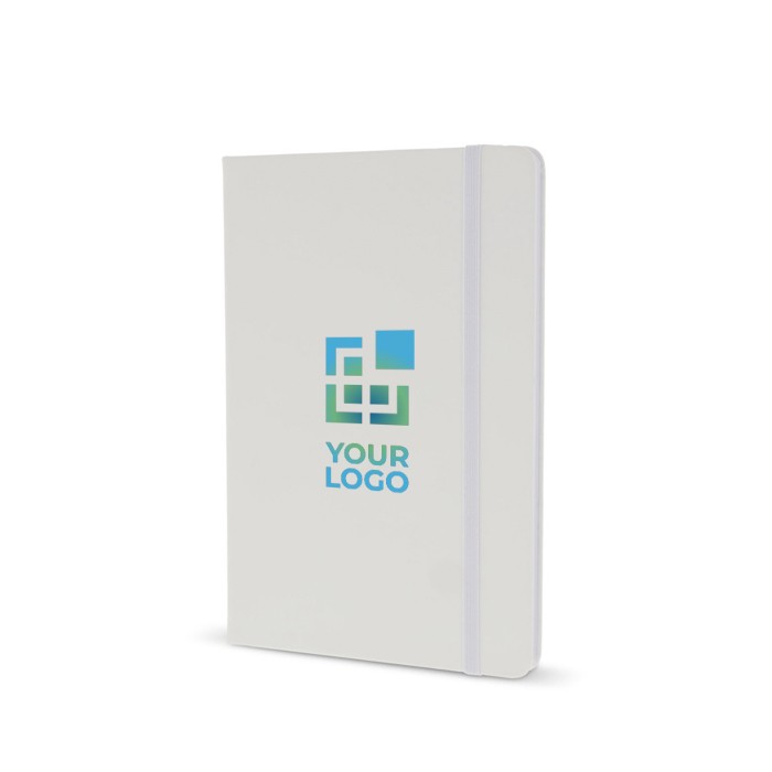 Libreta de PU en varios colores vivos con cinta a juego y papel FSC A5 vista principal Libreta de PU en varios colores vivos con cinta a juego y papel FSC A5 vista principal