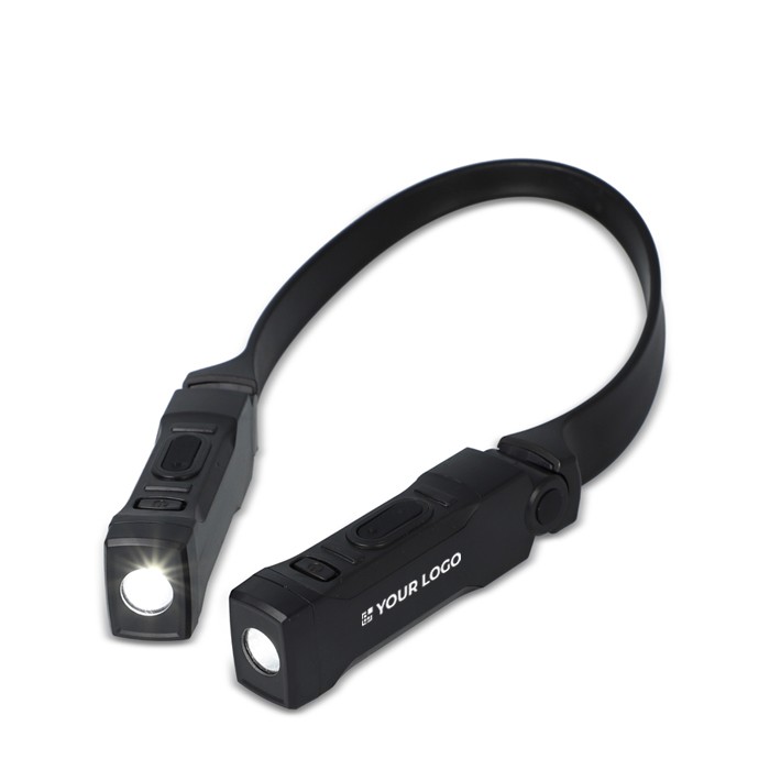 Linterna para el cuello con manos libres con 3 modos distintos vista principal Linterna para el cuello con manos libres con 3 modos distintos vista principal