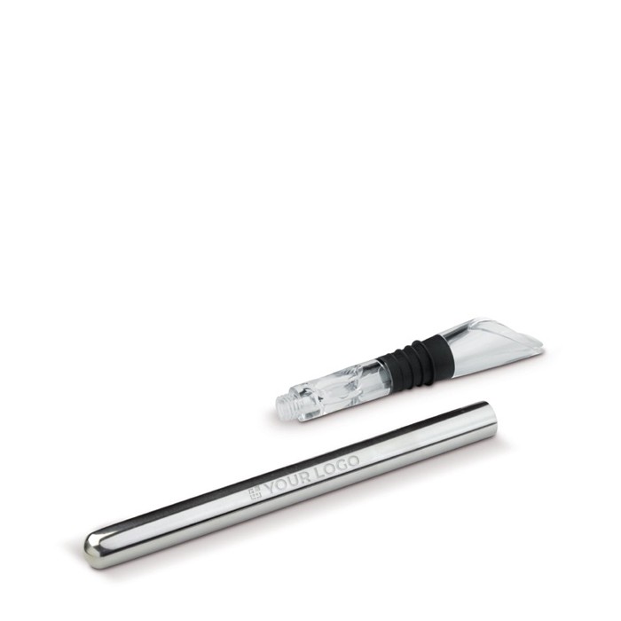 Vara larga de acero inoxidable con función de enfriador de vino vista principal