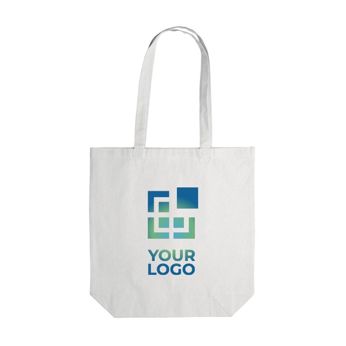 Bolsa de algodón personalizada con fuelle OEKO-TEX de colores 280 g/m2 vista principal Bolsa de algodón personalizada con fuelle OEKO-TEX de colores 280 g/m2 vista principal