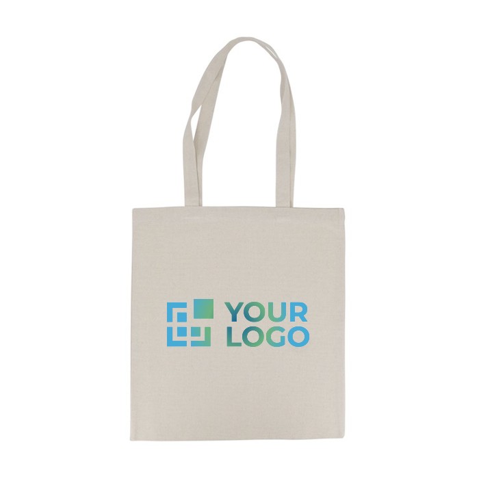 Bolsa de algodón para clientes OEKO-TEX con asas largas 220 g/m2 vista principal