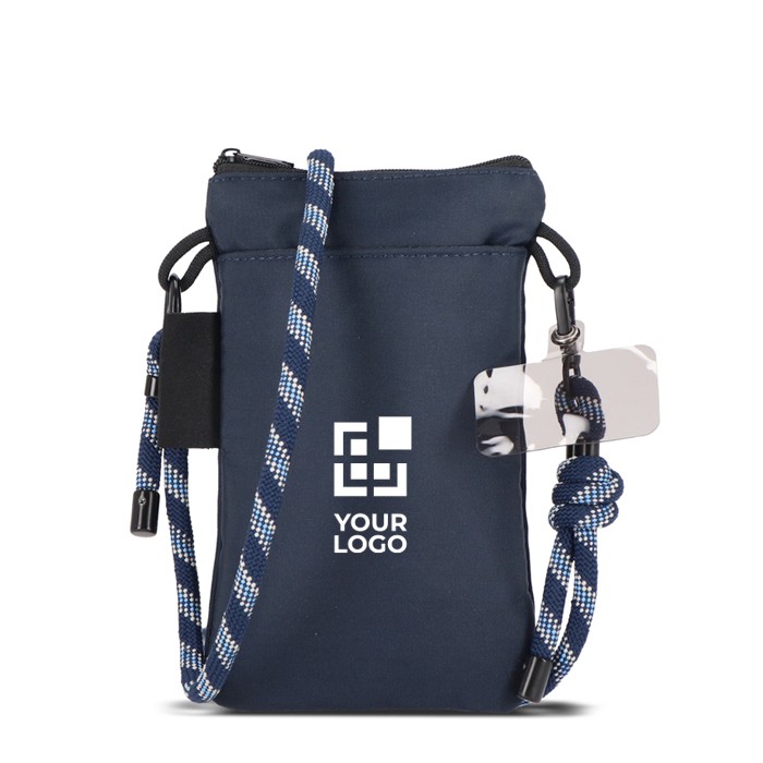 Bandolera compacta para llevar artículos esenciales del día a día vista principal Bandolera compacta para llevar artículos esenciales del día a día vista principal