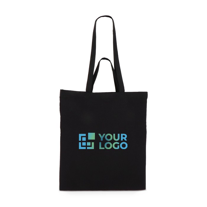 Bolsa de algodón OEKO-TEX en varios colores con doble asa 140 g/m2 vista principal