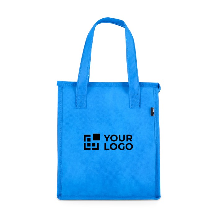 Bolsa nevera pequeña para llevar con forro de aluminio en el interior vista principal Bolsa nevera pequeña para llevar con forro de aluminio en el interior vista principal