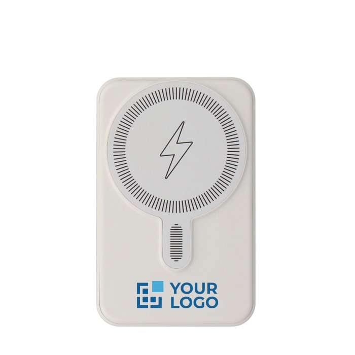 Cargador inalámbrico personalizada MegSafe con entrada USB-A y tipo-C vista principal