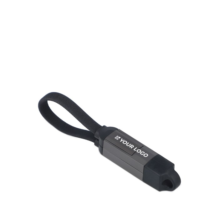 Cable de carga portátil con múltiples entradas y salidas de conexión vista principal