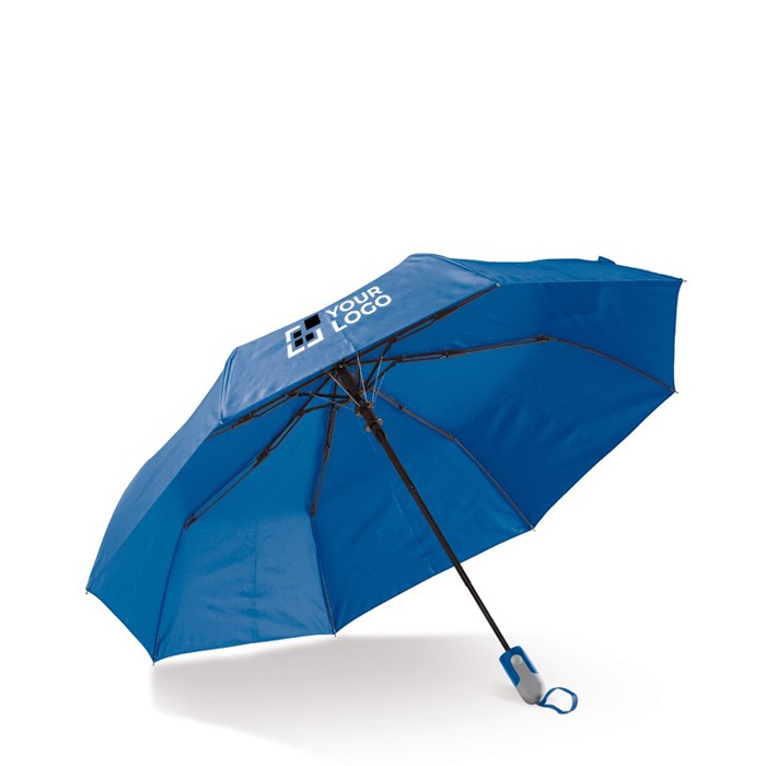 Paraguas plegable ergonómico de colores con marco negro Ø100 vista principal