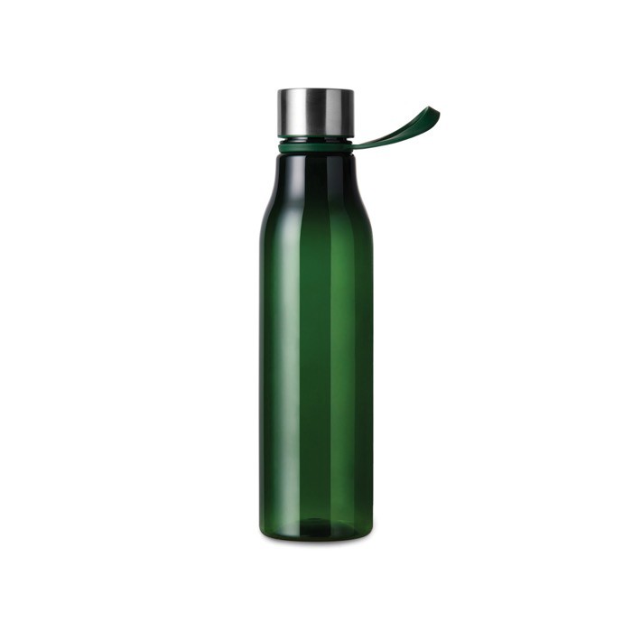 Botella para agua de RPET con efecto degradado y capacidad 800ml color verde Botella para agua de RPET con efecto degradado y capacidad 800ml color verde