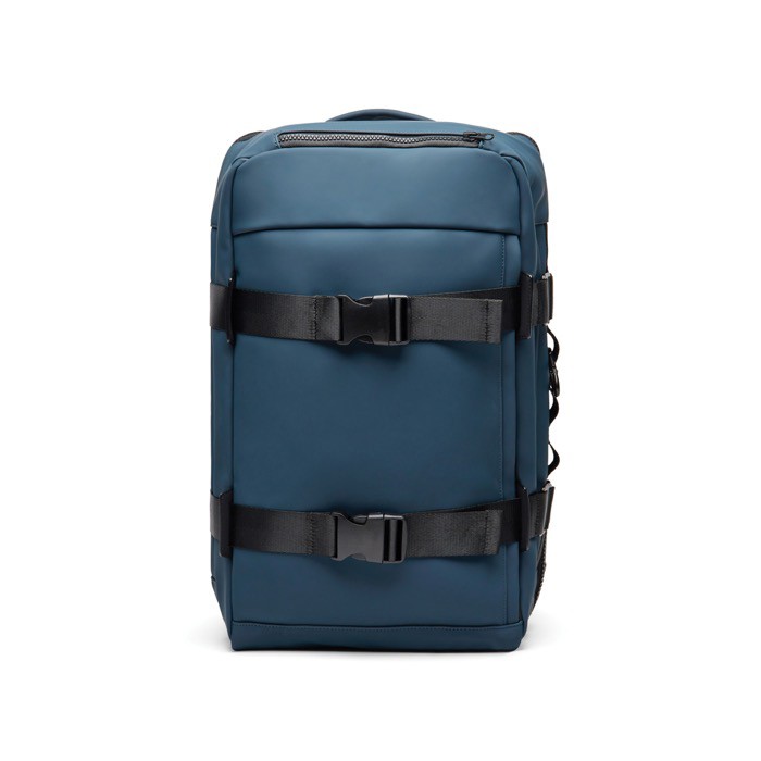 Mochila explorer ecológica con correa de viaje para PC 15,6” color azul marino