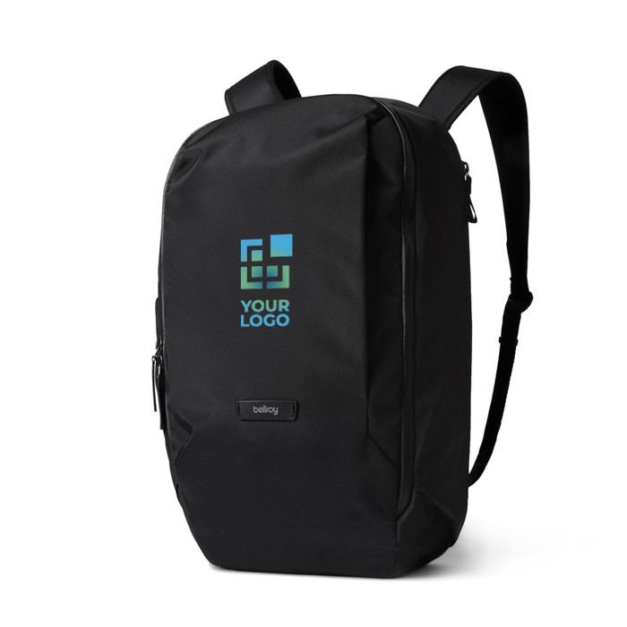 Mochila con bolsillo frontal de acceso rápido PC 16'' Bellroy color negro vista de impresión Mochila con bolsillo frontal de acceso rápido PC 16'' Bellroy color negro vista de impresión