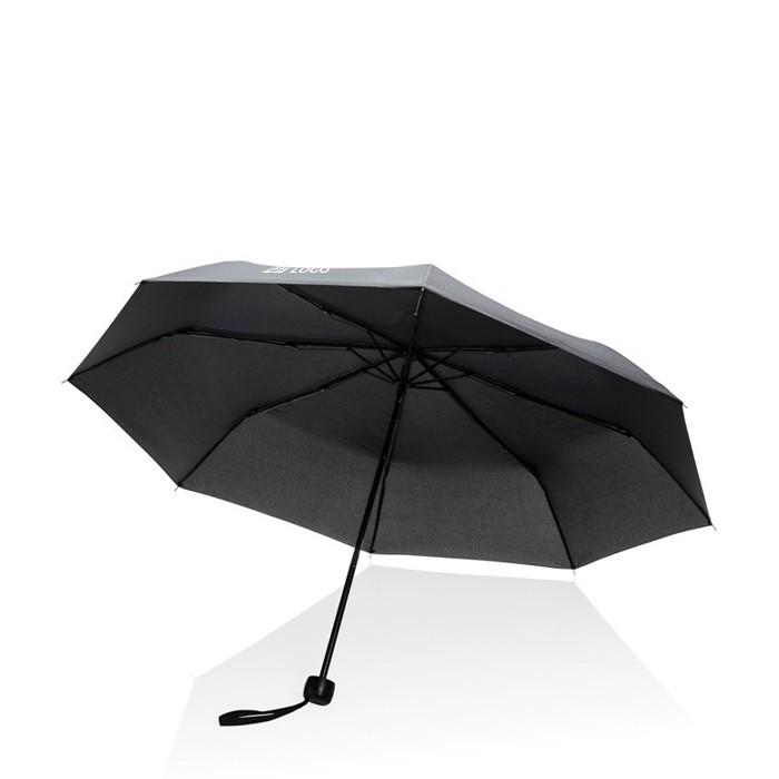 Paraguas plegable de plástico reciclado vista principal