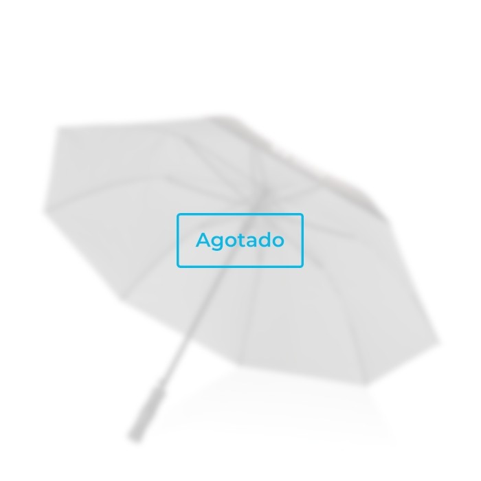 Paraguas grande con diseño a dos colores vista principal - Agotado