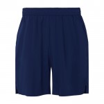 Pantalón deportivo corto para hombre elástico 100 g/m2 Roly Direct Murray color azul marino segunda vista